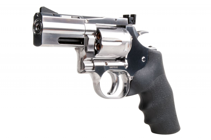Dan Wesson 715 CO₂ Revolver 2,5 Zoll – Silver, 4,5 mm (.177) BB, ca. 1,75 J