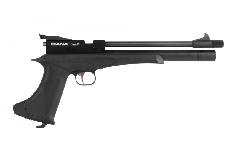 DIANA bandit black PCP Luftpistole 5,5 mm (.22)  Pressluft, Regulator,  7,5 J