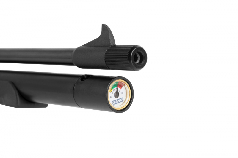 DIANA bandit black PCP Luftpistole 5,5 mm (.22)  Pressluft, Regulator,  7,5 J