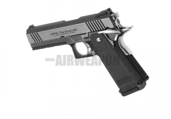 Hi-Capa Dual Stainless GBB-Silver | Tokyo Marui