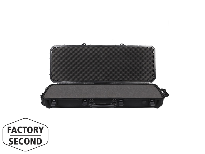 Strike Systems Tactical Rifle Case mit Cubed Foam – max. 102 × 32,5 cm, Black (2. Wahl) – Ansicht 2