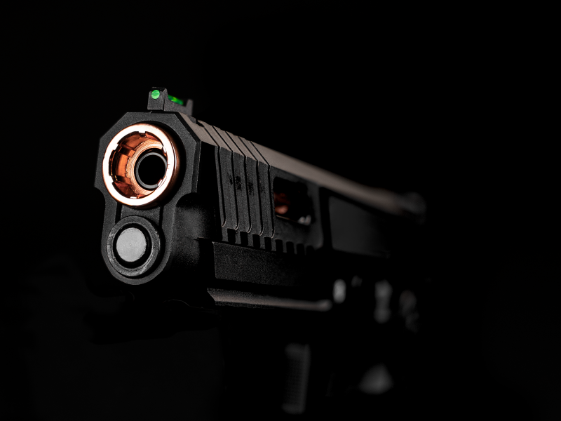 STI Combat Master Airsoft Pistole – CO₂ / Gas Blowback, Schwarz, 6 mm BB