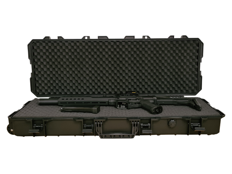 ASG Plastic Gun Case – 100 × 35 × 15 cm, Black