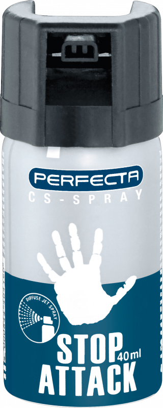 Perfecta Stop Attack CS-Spray – 40 ml, konisch