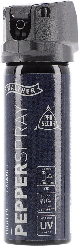 Walther ProSecur Pfeffer-Spray – 74 ml, 10 % OC, konischer Strahl