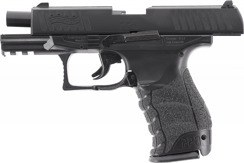 Walther PPQ – 6 mm, Federdruck, < 0,5 J