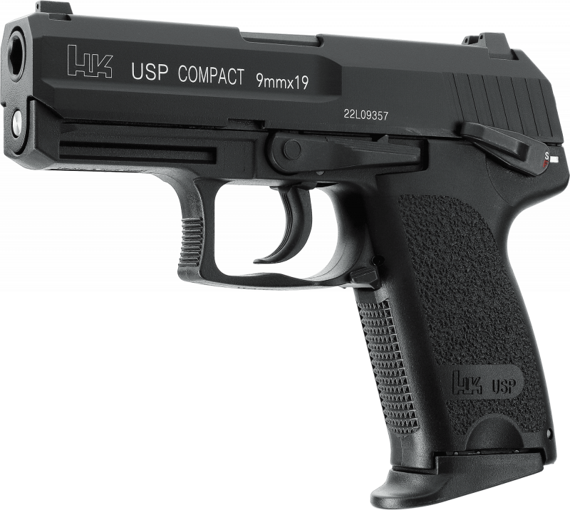 Heckler & Koch USP Compact – 6 mm, Gas, < 1,0 J