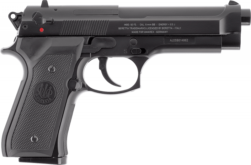 Beretta MOD. 92 FS HME – 6 mm, Federdruck, < 0,5 J