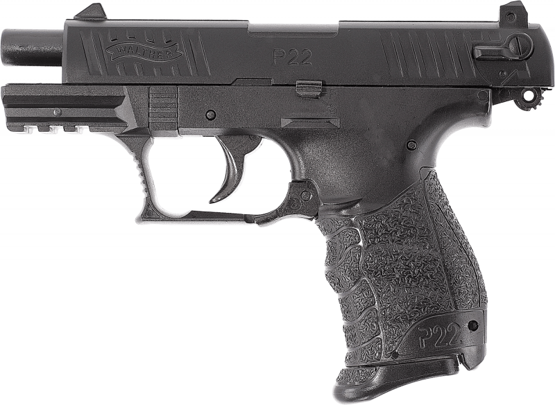 Walther P22Q – 6 mm, Federdruck, < 0,5 J