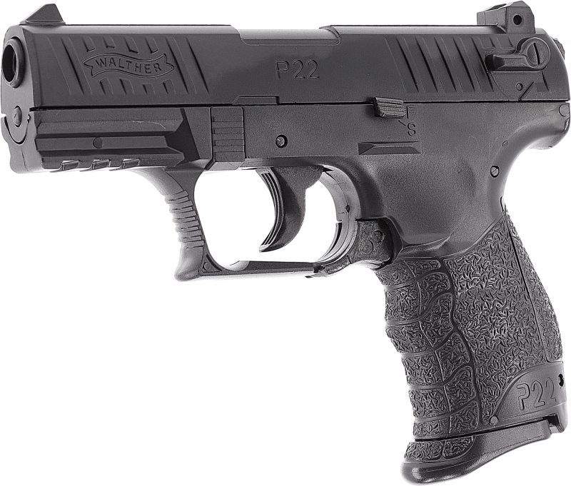 Walther P22Q – 6 mm, Federdruck, < 0,5 J