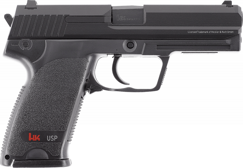 Heckler & Koch USP – 6 mm, Federdruck, < 0,5 J