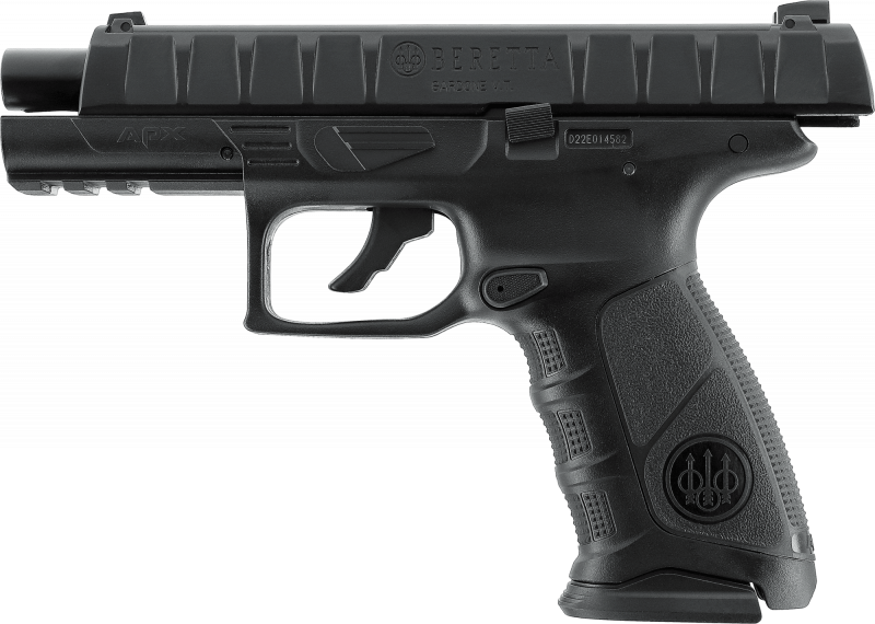 Beretta APX – 6 mm, CO₂, < 1,6 J – Detailansicht