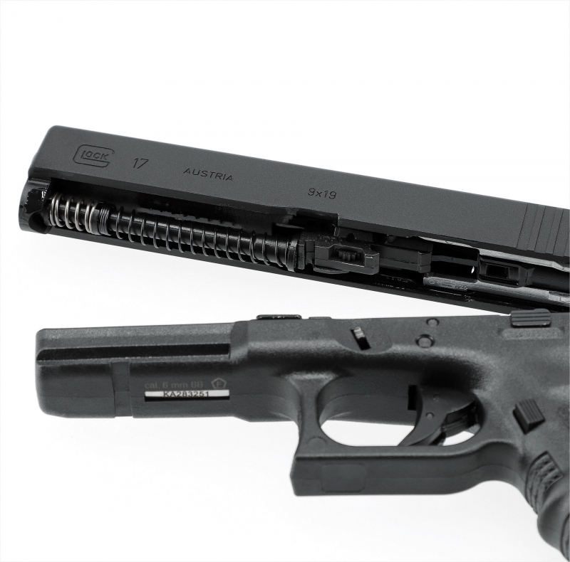 GLOCK 17 Airsoft Gas GBB 6 mm BB – 1,0 Joule –
