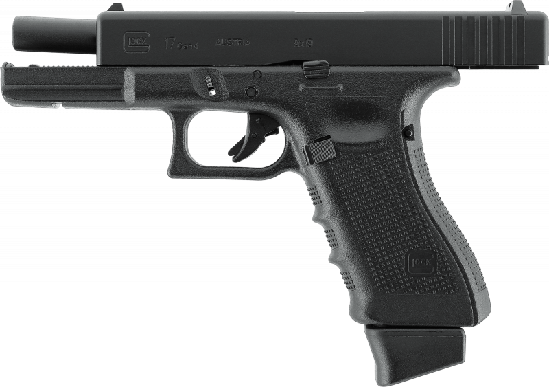 GLOCK 17 Gen4 – 6 mm, CO₂,  1,0 J