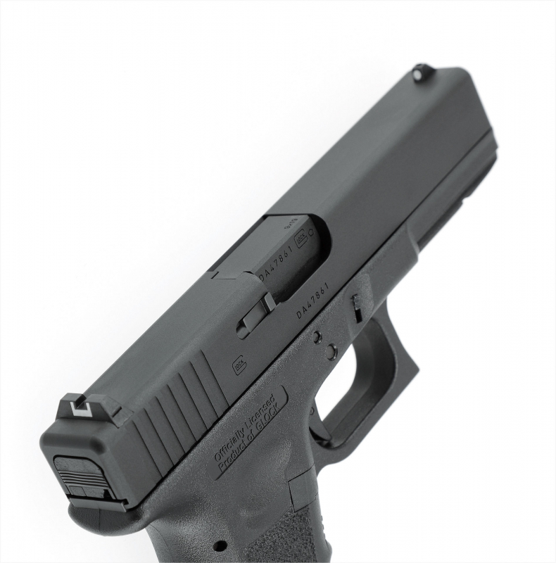 GLOCK 17 Full Metal Airsoft Gas GBB 6 mm BB – 1,0 Joule – CNC-Aluschlitten – Ansicht 3