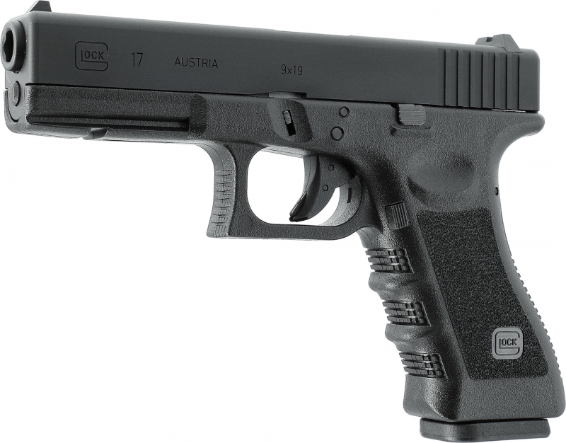 GLOCK 17 Full Metal Airsoft Gas GBB 6 mm BB – 1,0 Joule – CNC-Aluschlitten – Detailansicht