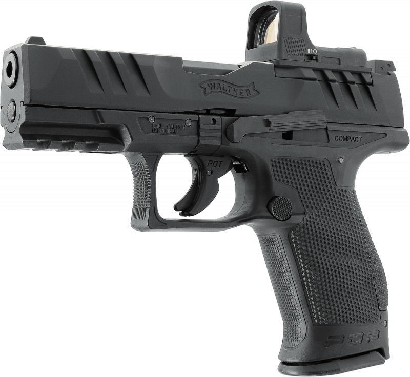 Walther PDP Compact 4" Set – 6 mm, CO₂, < 2,0 J, Optics Ready