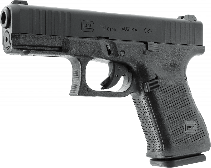 GLOCK 19 Gen5 – 6 mm, Gas, < 1,0 J