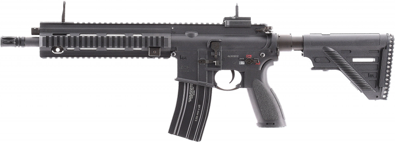 Heckler & Koch HK416 A5 Sportsline EyeTrace cal. 6 mm BB – S-AEG,  1,3 J, schwarz