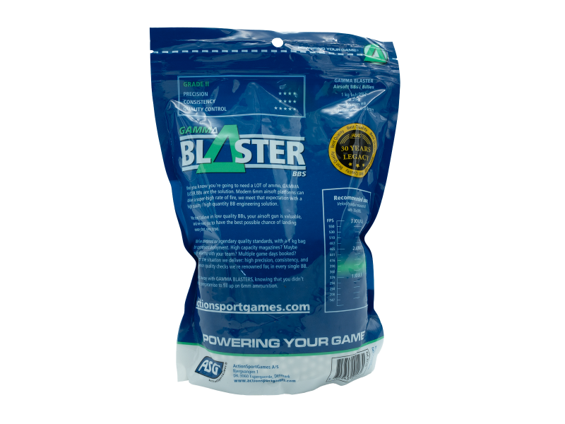 Gamma Blaster BBs 0.25g 1 kg Bag – Ansicht 2