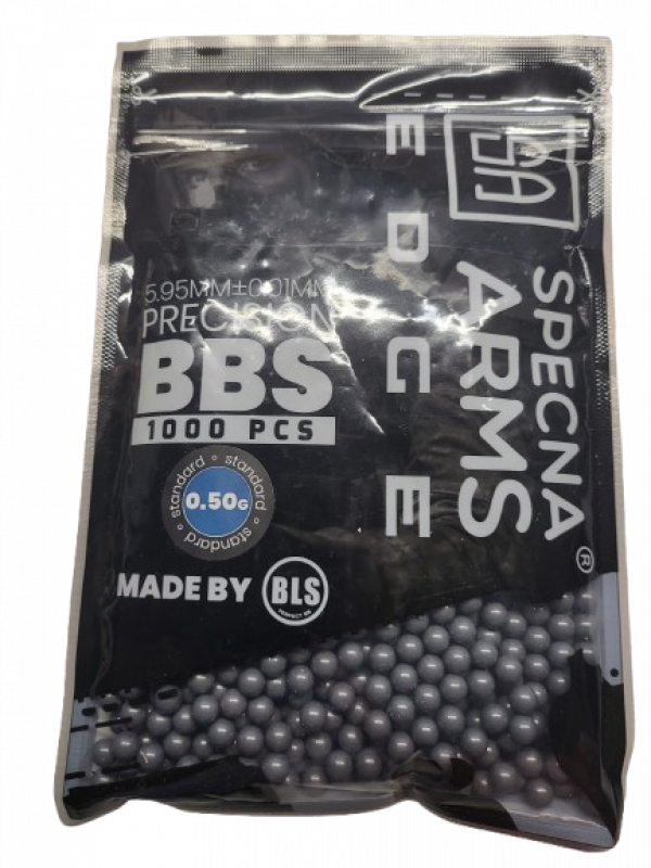 Specna Arms EDGE™ Precision BBs - 0,50g  1000 BBs - Chaos Grey