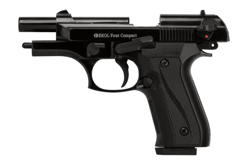 Ekol Firat Compact Schwarz 9mm P.A.K. – Gas- & Signalpistole
