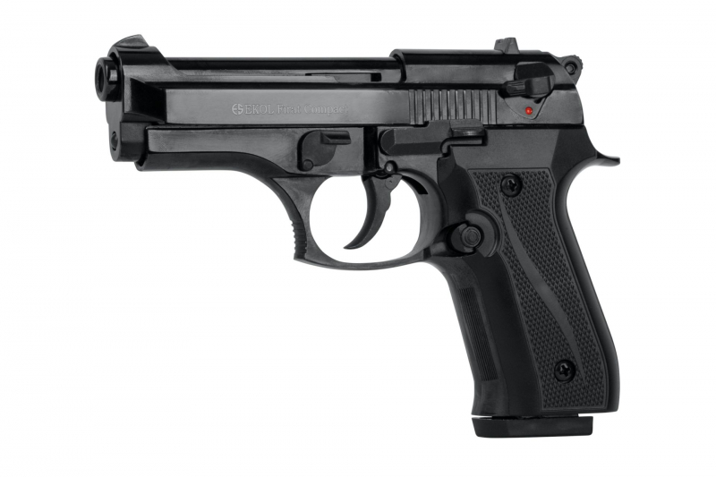Ekol Firat Compact Schwarz 9mm P.A.K. – Gas- & Signalpistole