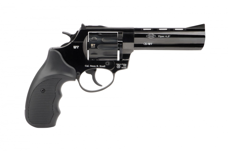 Ekol Viper Revolver schwarz – 4,5 Zoll, 9 mm R.K.