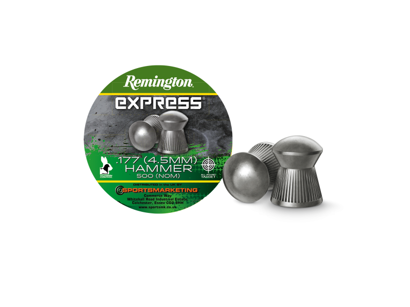 Remington Express Hammer Pellets 4,5 mm 7,87 grs 500 Stk.