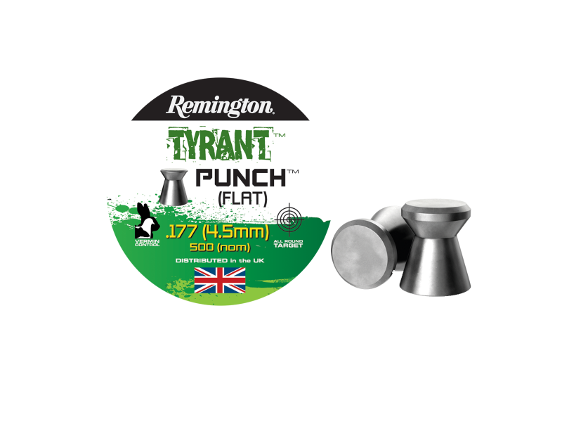 Remington Tyrant Punch Pellets 4,5 mm 7,56 grs 500 Stk.
