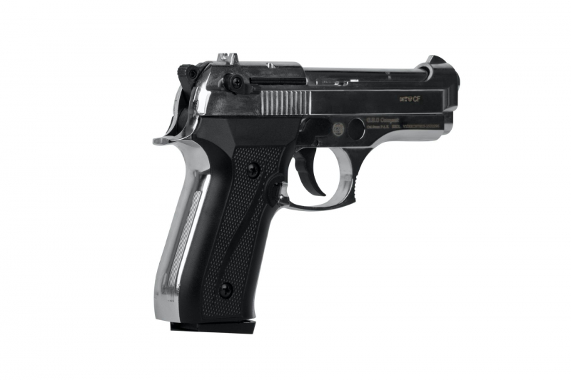 Ekol Firat Compact chrom 9mm P.A.K. – Gas- & Signalpistole