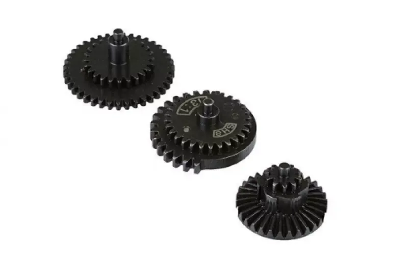 Set of High Speed steel gears 13:1