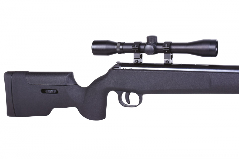 airmaX® SR1250S Luftgewehr 4,5 mm Diabolo – Federdruck Knicklauf 7,5 J, inkl. ZF, Zweibein & Schalldämpfer