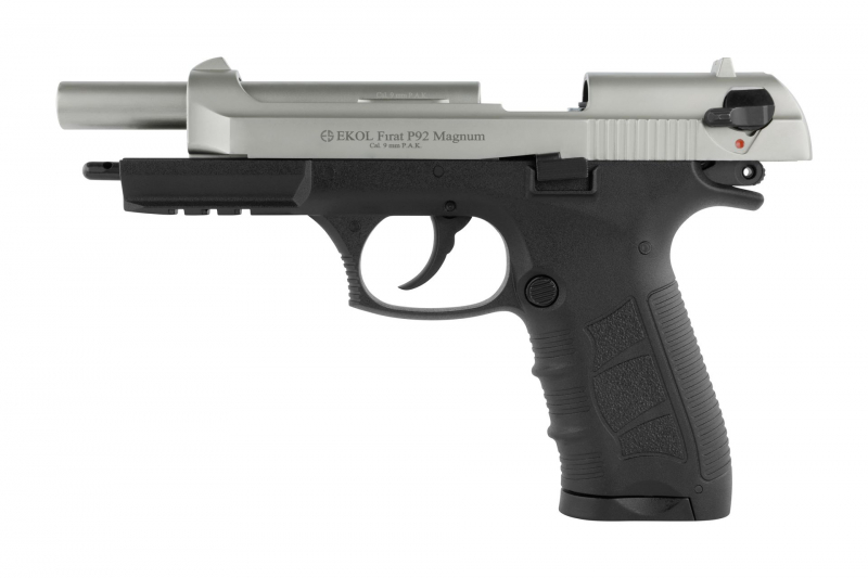 EKOL Firat P92 Magnum 9mm P.A.K. – vernickelt