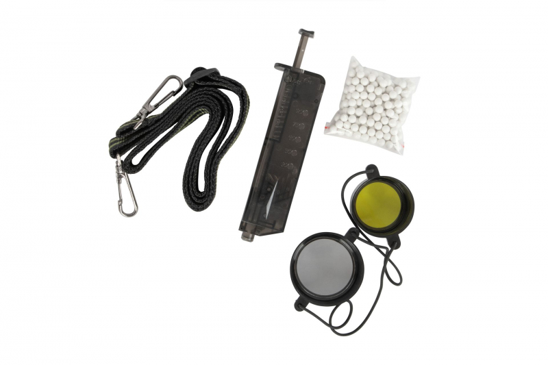 GSG MB03 Sniper Set Airsoft Federdruck – Schwarz, 6 mm BB