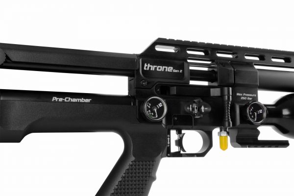 Reximex Throne Gen2 PCP Pressluftgewehr - Königliche Präzision im Kaliber 4,5 mm  inkl. Koffer