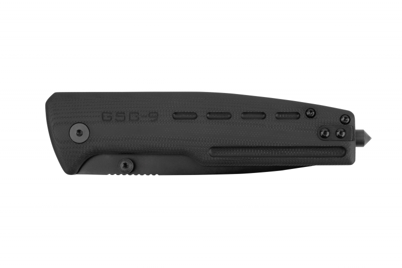 GSG-9 Klappmesser EM1 – Glatte Klinge , D2-Stahl, Liner Lock – Ansicht 3