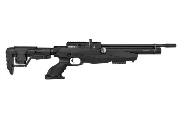 Reximex Tormenta Lite Schwarz 4,5 mm – Leichtes PCP-Luftgewehr mit Polymer-Schaft