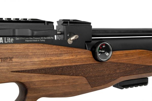 Reximex Tormenta W Lite 4,5 mm – Leichtes PCP-Luftgewehr mit Walnussholzschaft