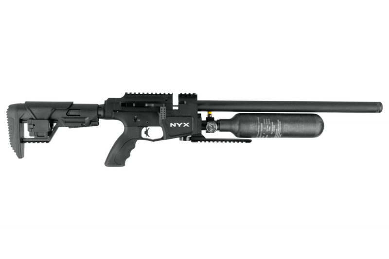 Reximex NYX Compact Carbon PCP Luftgewehr 4,5 mm – Schwarz – Ansicht 3
