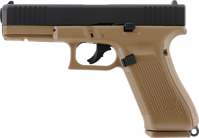 T4E GLOCK 17 Gen5 French Army Edition RAM-Waffe Cal. .43
