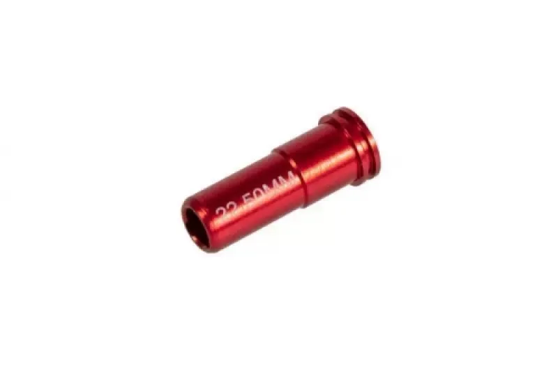 Double-sealed aluminium CNC nozzle for AEG replicas - 22.50mm