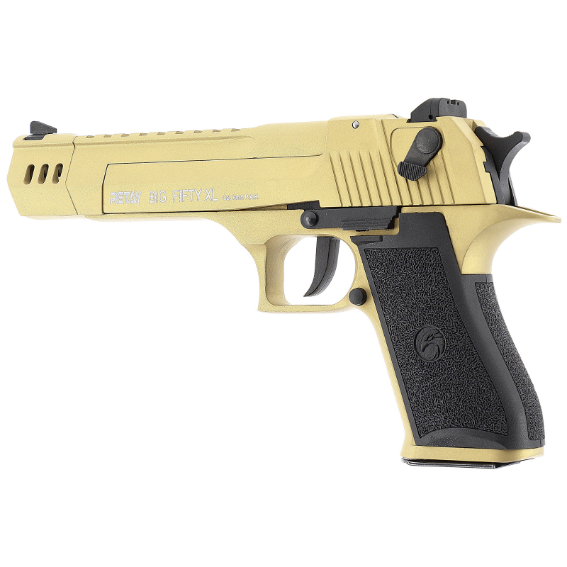 RETAY Big Fifty Schreckschusspistole 9 mm P.A.K. XL – Gold