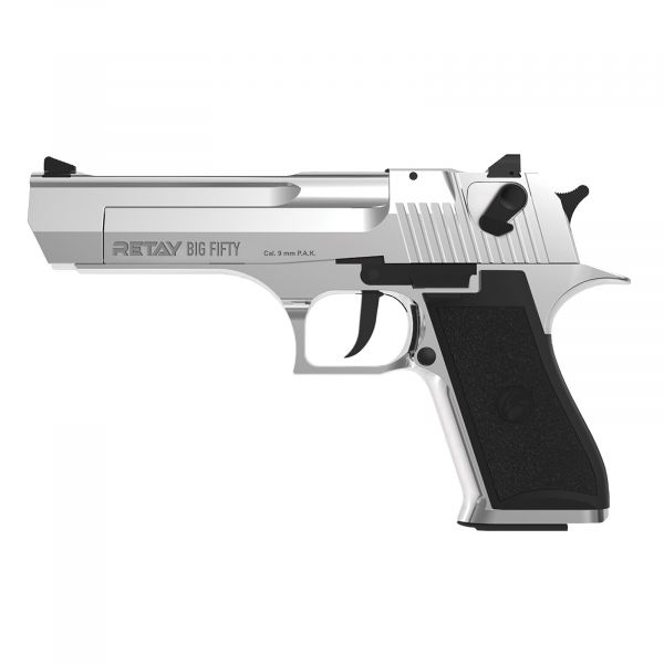 RETAY Big Fifty 9mm P.A.K. - Chrome