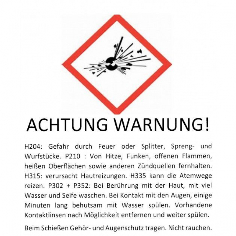 SKULLFIRE 9mm P.A.K. Stahlhülse – Ansicht 4