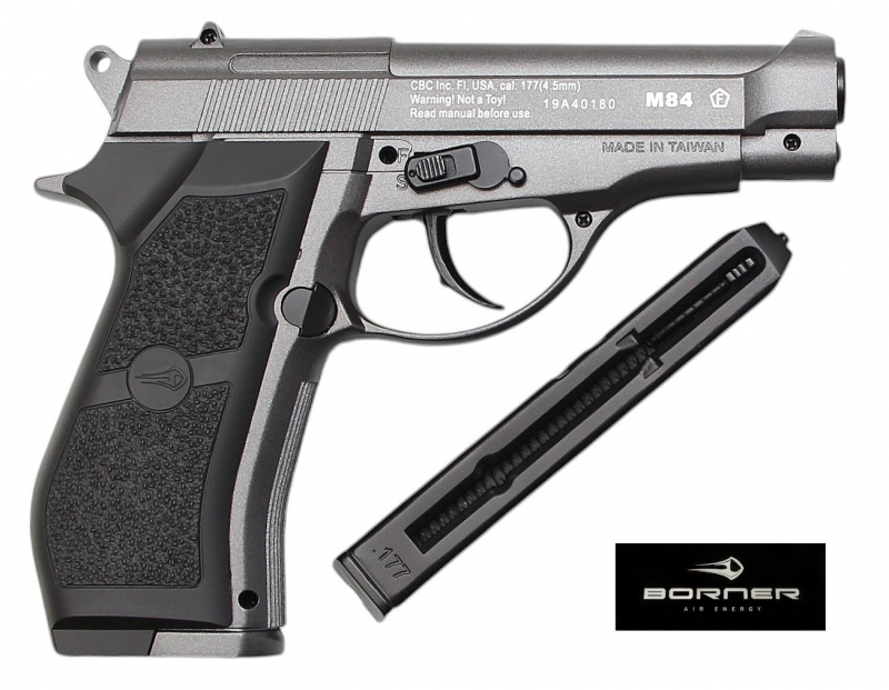 Borner M84 CO² Luftpistole NBB – Bild 3
