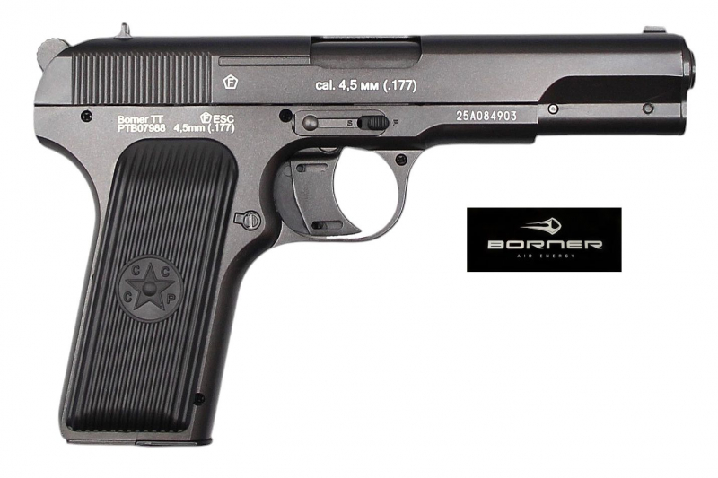 Borner TT CO₂ Blowback Luftpistole