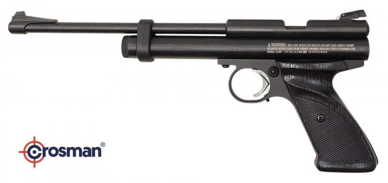 Crosman 2300T CO₂-Luftpistole 4,5 mm Diabolo – Einzellader, gezogener Lauf