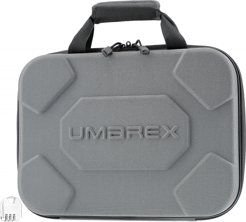 Umarex Pistolentasche EVA-Hartschaum – 27,5 × 36,5 × 7,5 cm, abschließbar