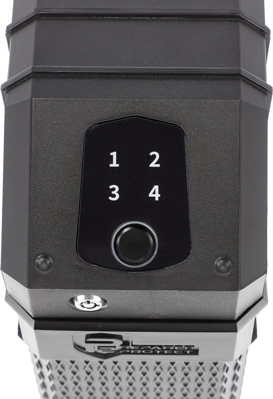 P2P Quick Access Safe – Fingerabdruckscanner, Zahlenschloss & Schlüssel